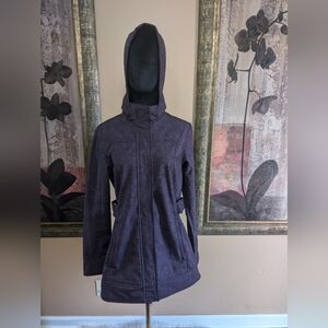 Women's Size Medium Free Country Purple Light Weight Fleece Lined Jacket